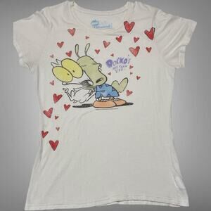 Vintage Rocko s Modern Life Nick Rewind T-shirt Women's Teen XXL